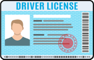 Illustration of a driver's license