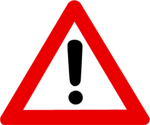 Warning sign